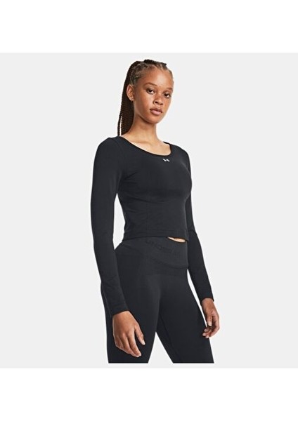 Kadın Ua Vanish Dikişsiz Uzun Kollu Tişört 1379150-001