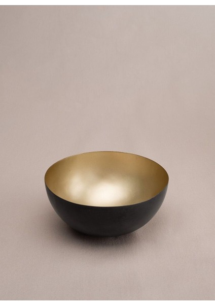 Içi Altın Renginde Dışı Antik Görünümlü Pirinç Dekoratif Obje 10X5 cm fiyatları