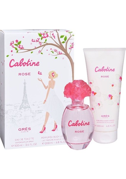 Gres Cabotine Rose Edt 100 ml + Vücut Losyonu 200 ml