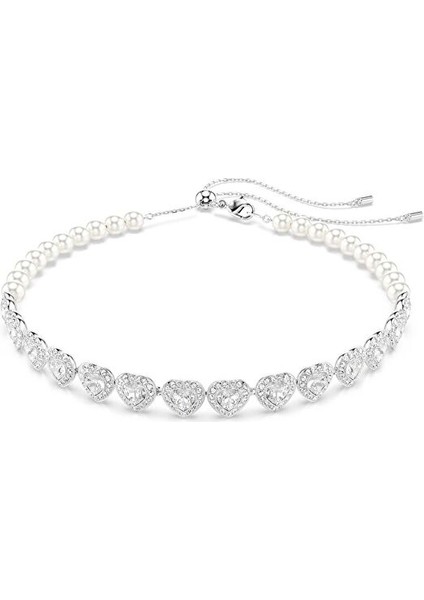 5720861 Swarovski Kolye SS25 Capsule:choker Prl Angelıc Cry/rhs