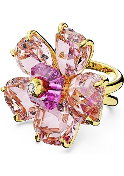 5657281 Swarovski Yüzük Florere:ring Double Shank Pink/gos 58