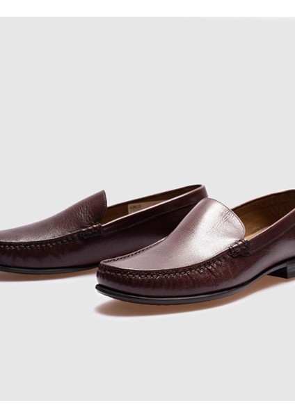 Hakiki Deri Kahverengi Erkek Loafer fırsatları
