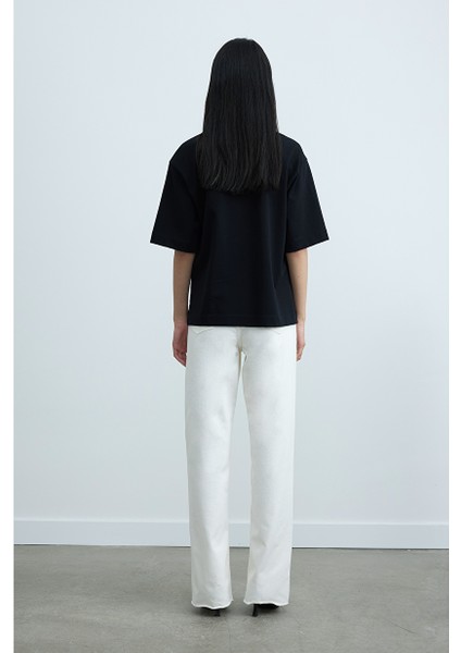 Siyah Nox Oversize Tişört fırsatları