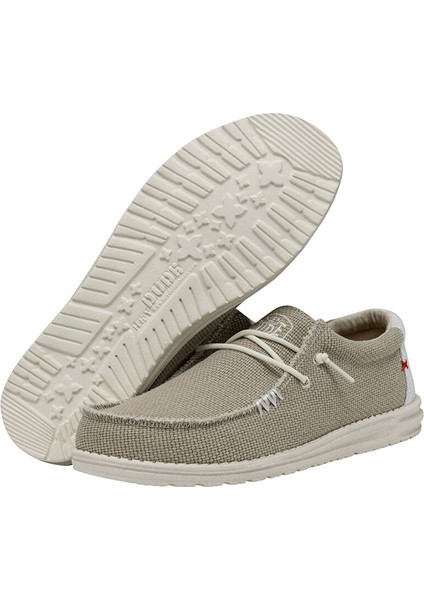 Erkek Sneaker ( Günlük) HD.40003 Hey Dude Wally Braided 1lb Off White modelleri