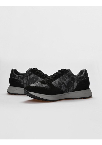 Siyah Erkek Süet Sneaker 29433 fırsatları