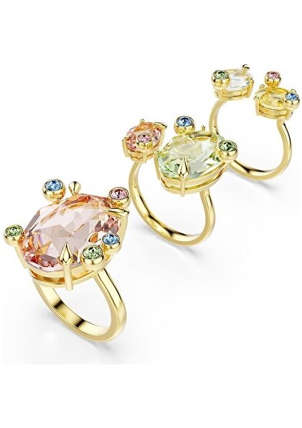 5705813 Swarovski Yüzük Gema:rıng Set Of 3 Mul/gos 52