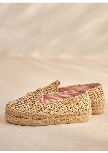 Kahverengi Kadın Espadril V 2.7 D0