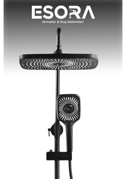 Piyano 5 Fonksiyonlu Gri Banyo Bataryalı Robot Duş Seti Tepe Duşu Duş Seti fiyatları