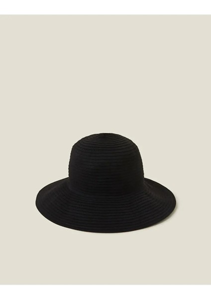 Hasır Şapka Siyah