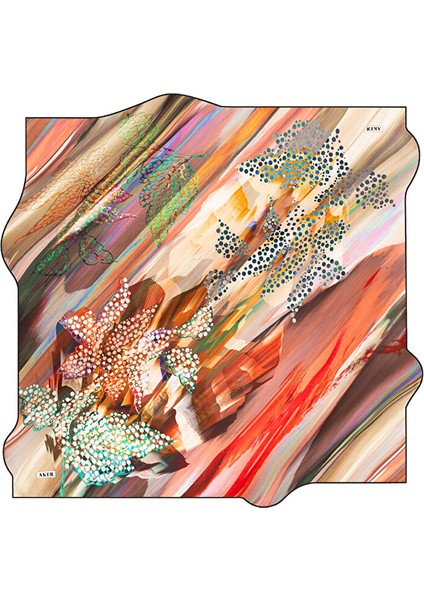 Eşarp Çok Renkli Kadın Eşarp 8542701311