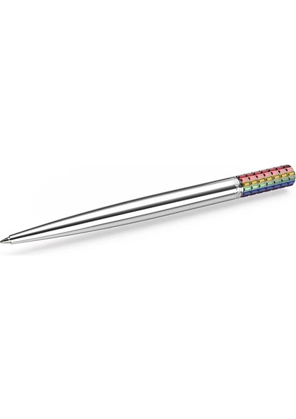 5637772 Swarovski Kalem Ballpoint Pen, Multicolored, Chrome Plated
