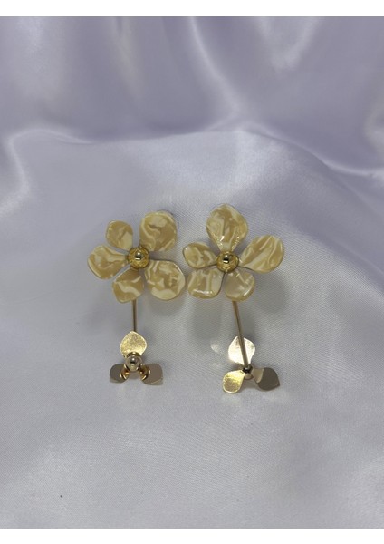 Flora Renkli Gold Küpe fiyatları