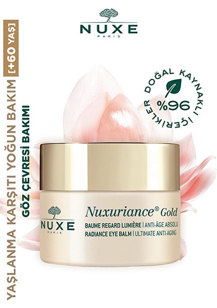 Nuxuriance Gold Radiance Eye Balm 15 ml fiyatları