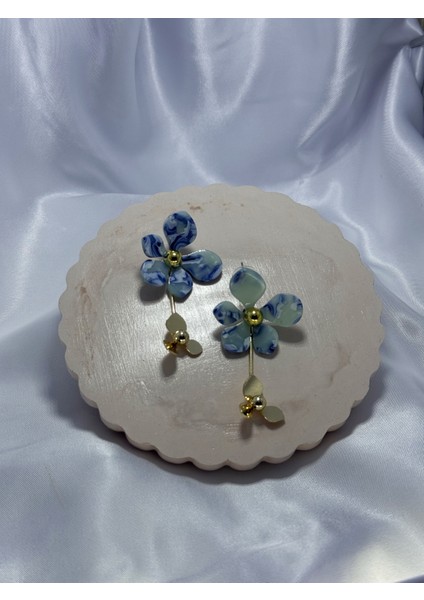 Flora Renkli Gold Küpe fiyatları