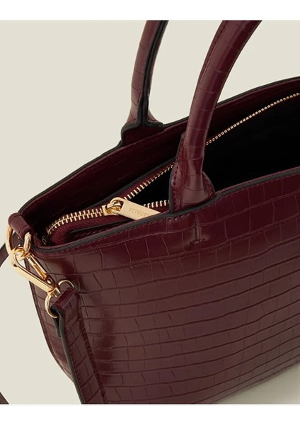 Croc El Çantası Bordo modelleri