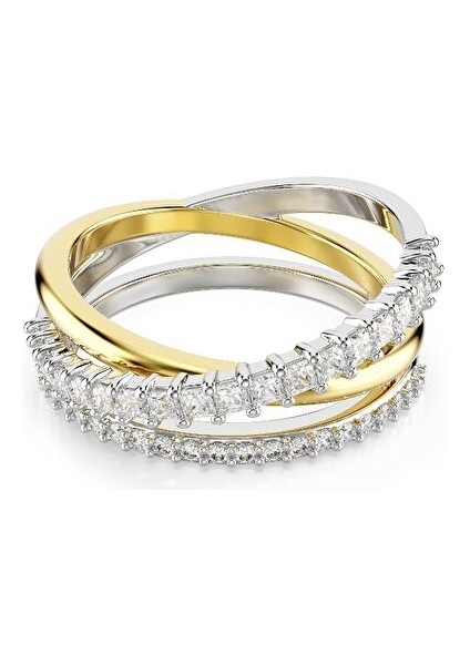 5714161 Swarovski Yüzük Re Hyperbola:rıng 3 Band Whıte/mıx 52