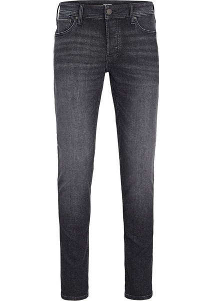 Siyah Erkek Dar Paça Slim Fit Denim Pantolon 12270566_JJITIM Jjorıgınal Sq 270 S