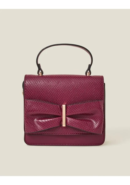 Kurdeleli El Çantası Bordo fırsatları