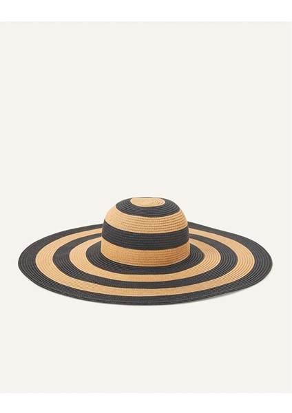 Strıpe Floppy Hat Natural fiyatları