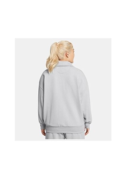Kadın Ua Icon Heavyweight Terry Oversized Yarım Fermuarlı Sweatshirt 1386495-011 fiyatları