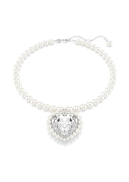 5720858 Swarovski Kolye SS25 Capsule:necklace Prl Cry/rhs