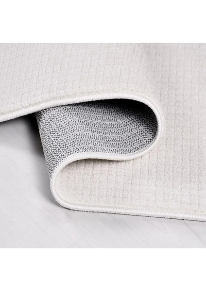 Arpaise Modern Beyaz Dtex Soft Kaydırmaz Tabanlı Makine Halısı modelleri