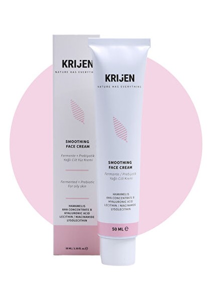 Aha + Lecithin | Fermente / Prebiyotik Yağlı Cilt Yüz Kremi 50 gr