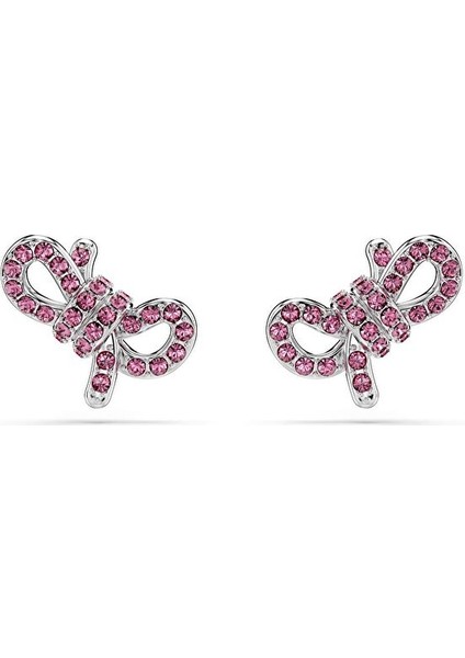 5723557 Swarovski Küpe Mp Lıfelong Bow:pe Stud Mfp Rose/rhs