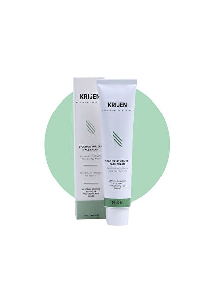 Cıca + Aloe Vera | Fermente / Prebiyotik Kuru Cilt Yüz Kremi 50 ml