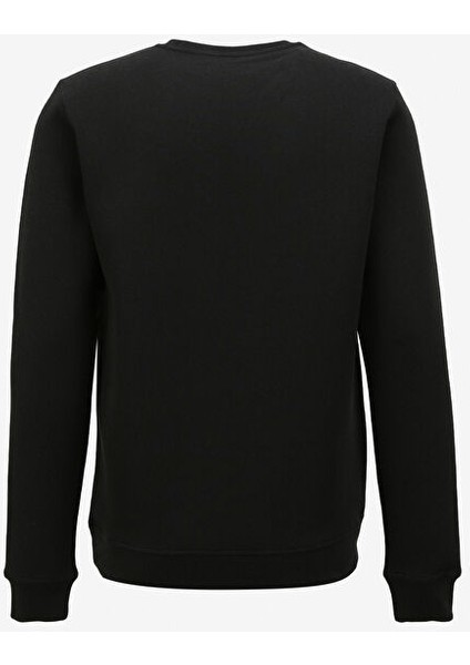 Bisiklet Yaka Siyah Erkek Sweatshırt FM23W07FG fiyatları
