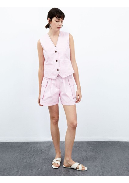 Magnolia Şort - Açık Pembe modelleri