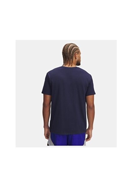 Erkek Ua Heavyweight Lc Patch Kısa Kollu Tişört 1382902-410 fiyatları