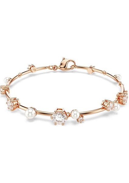 5729505 Swarovski Bilezik Constella:bracelet Pearl Whıte/ros