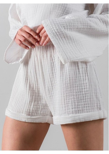 Parla Kadın Şort Ekru fiyatları