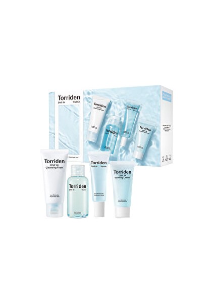 - Dıve-In Trial Kit 30ML+50ML+20ML+20ML (Seyehat Boyu Nemlendirici Bakım Seti)