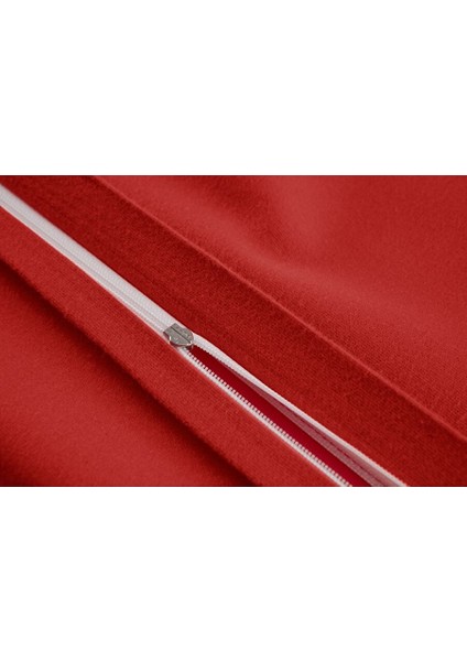 Tek Kişilik Pamuk Nevresim Seti Kırmızı modelleri