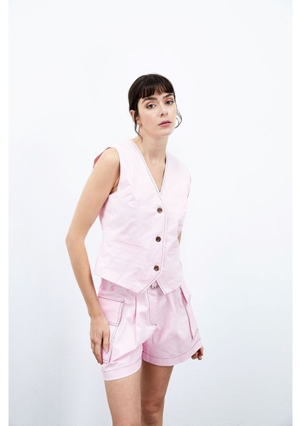Magnolia Şort - Açık Pembe fırsatları