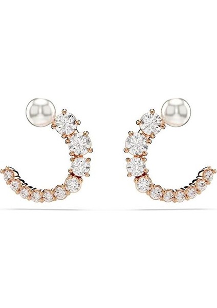 5692264 Swarovski Küpe Matrıx:pe Stud Whıte/ros