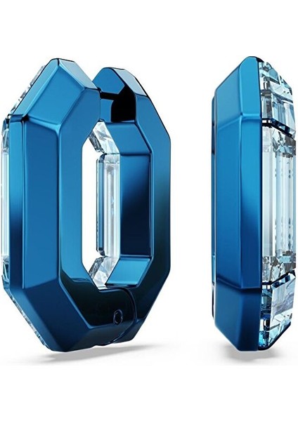 5696038 Swarovski Küpe Lucent:pe Mn Hoop Blu/alu