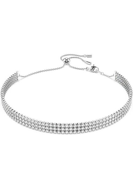 5685755 Swarovski Kolye Matrıx:choker Whıte/rhs