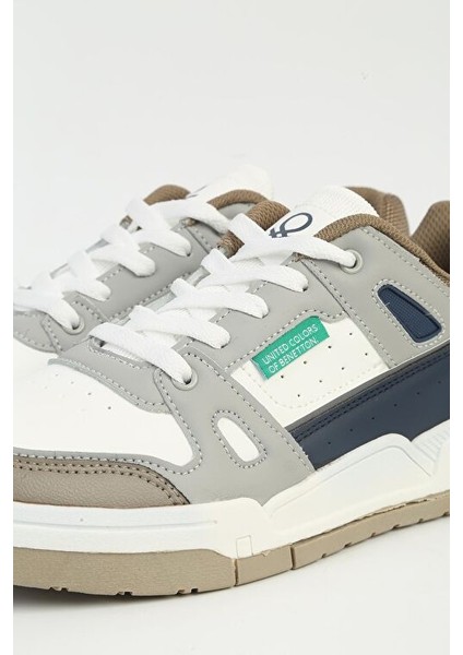 Benetton® Beyaz Erkek Spor Ayakkabı Ithal BNI-11135 fırsatları