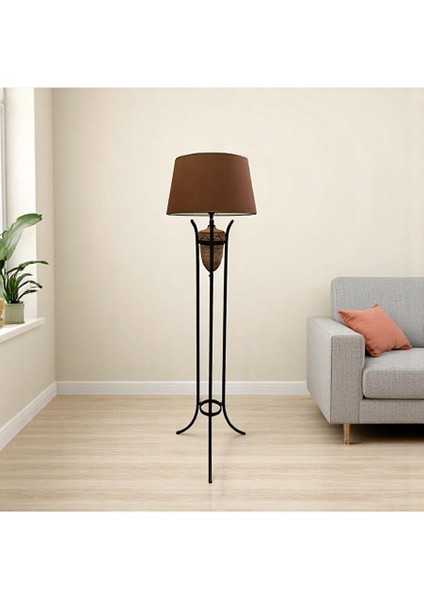 Zarela Siyah Eskitme Taş Detaylı Lambader fiyatları