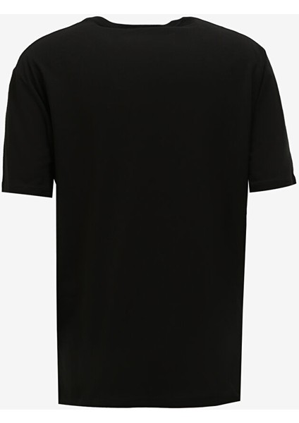 Bisiklet Yaka Siyah Erkek T-Shirt 75OAHF02 fiyatları
