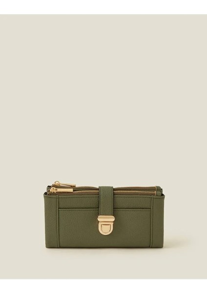 Push Lock Cüzdan Yeşil