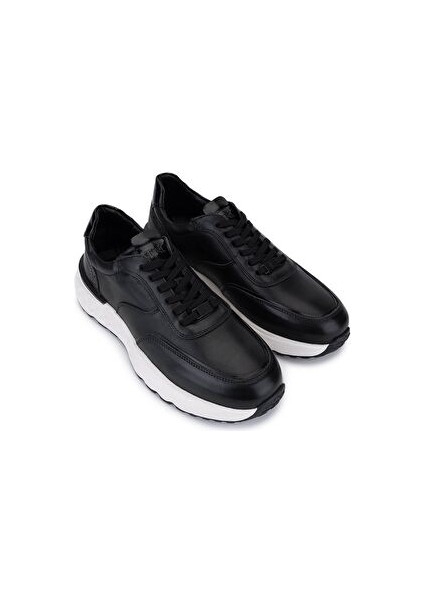 Erkek Hakiki Deri Siyah Sneakers & Spor Ayakkabı fiyatları