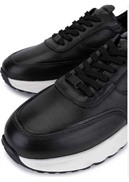 Erkek Hakiki Deri Siyah Sneakers & Spor Ayakkabı modelleri