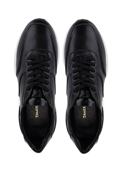 Erkek Hakiki Deri Siyah Sneakers & Spor Ayakkabı indirimleri