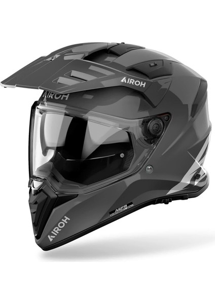 Aıroh Bandıt Color Dark Grey Gloss Kask
