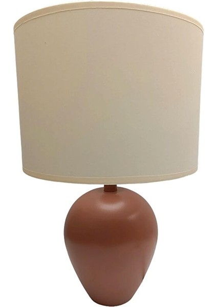 Minimal Polyester Abajur Gül Kurusu