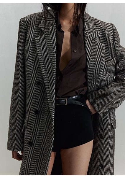 Siyah Rou Gold Tokalı Ince Kemer fiyatları